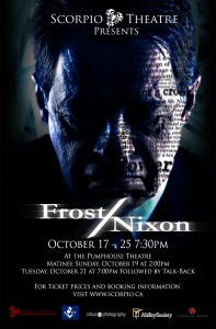 Frost / Nixon: Talk Back @ Pumphouse Theatres | Calgary | Alberta | Canada